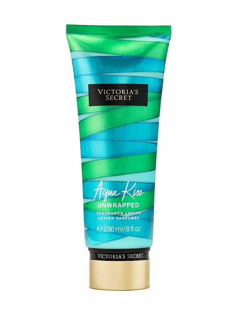 s-l1600sdfghjutuftudtfxrfc Victoria's Secret Aqua Kiss Unwrapped Fragrance Lotion 236ml - Image 1
