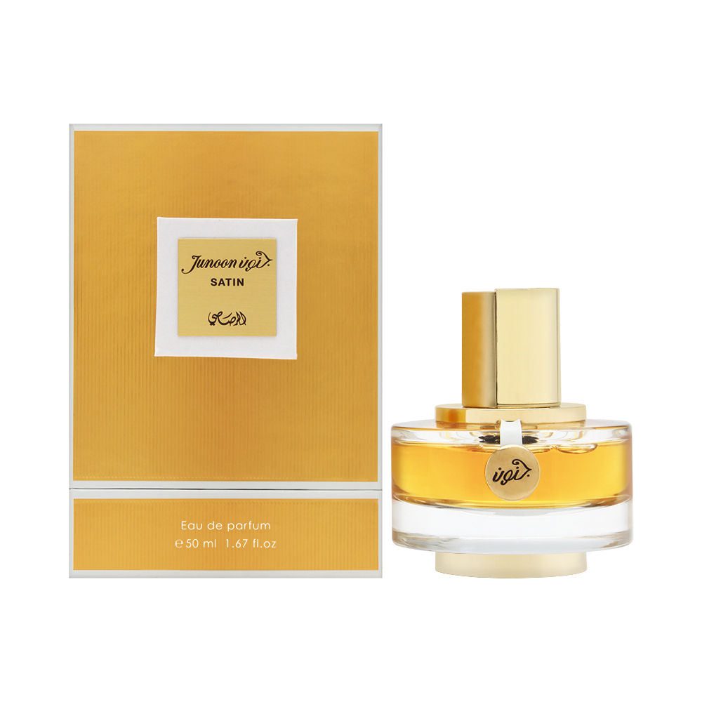 satin Rasasi Junoon Satin Women Edp 50ml - Image 1