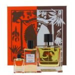 HERMES TERRE D'HERMES FOR MEN SET PURE PARFUM 75 ml + PURE PRFM 5 ml + HAIR&BODY SHOWER GEL 40 ml
