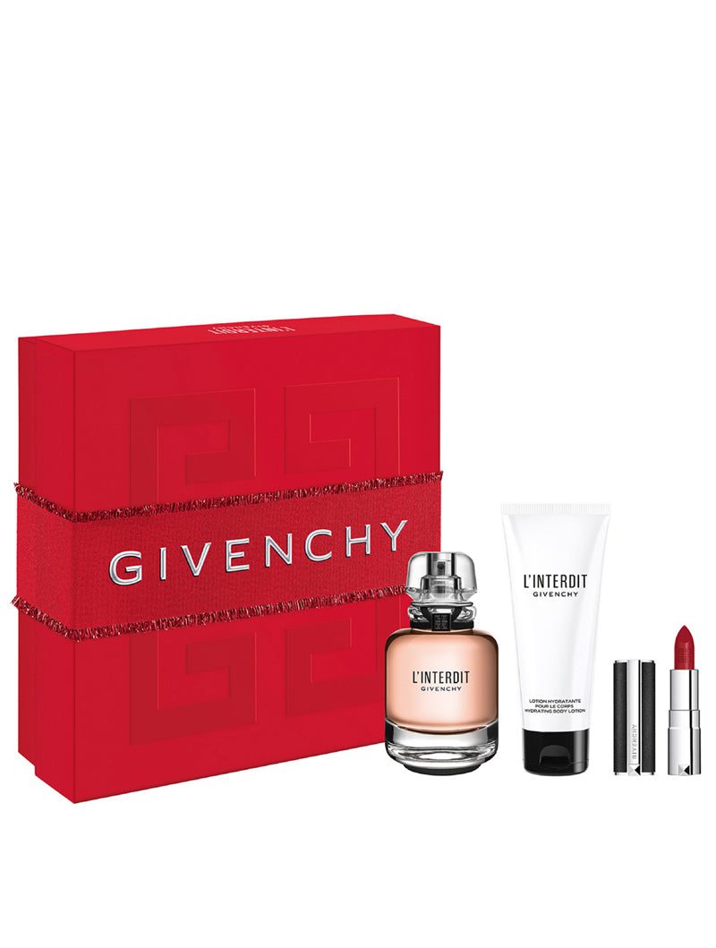u_3274872415720_01 GIVENCHY L'INTERDIT FOR WOMEN SET EDP 80 ml + HYDRATING BODY LOTION 75 ml + LIPSTICK 1.5 g - Image 1