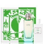 HERMES UN JARDIN SUR LE NIL FOR UNISEX SET EDT 100 ml + MOISTURIZING BODY LOTION 80 ml
