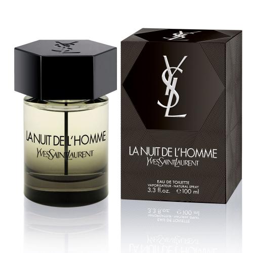 ysl90061 YVES SAINT LAURENT LA NUIT DE L'HOMME FOR MEN EDT 100 ml - Image 1