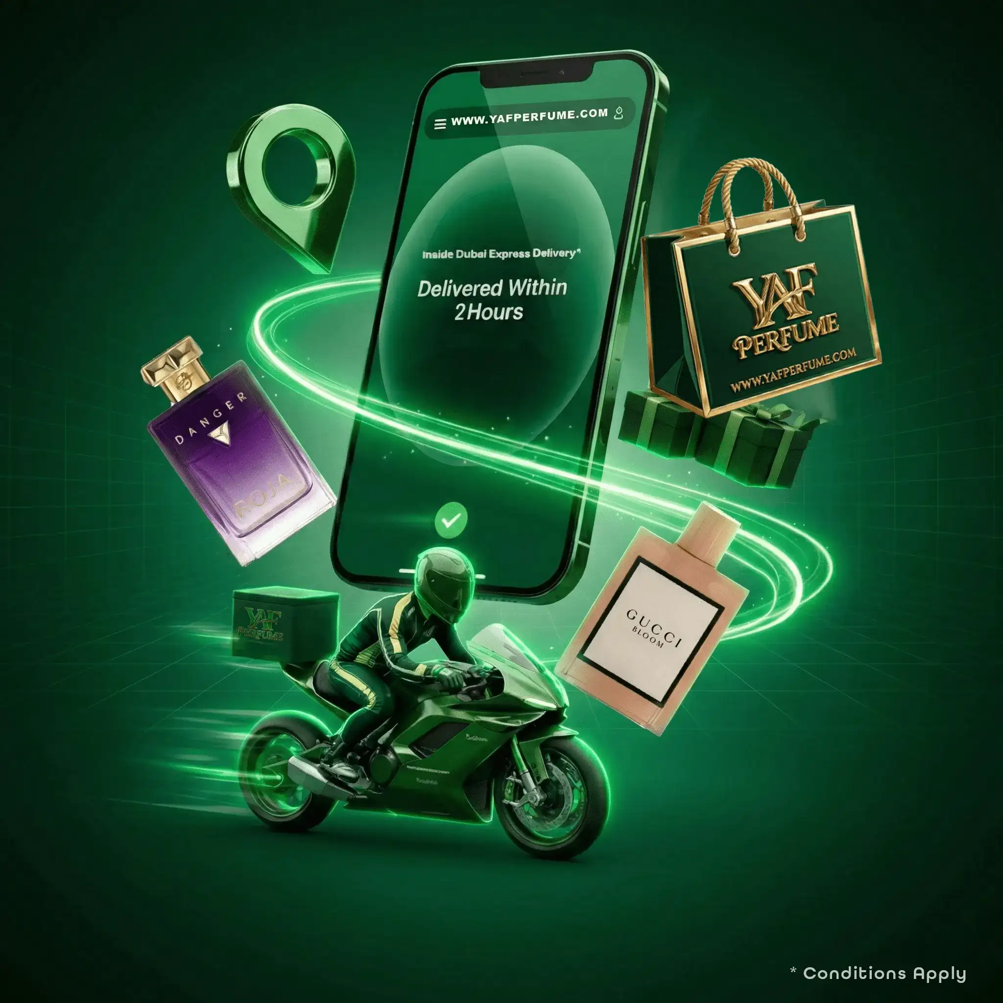 Express Delivery by YAF Perfume