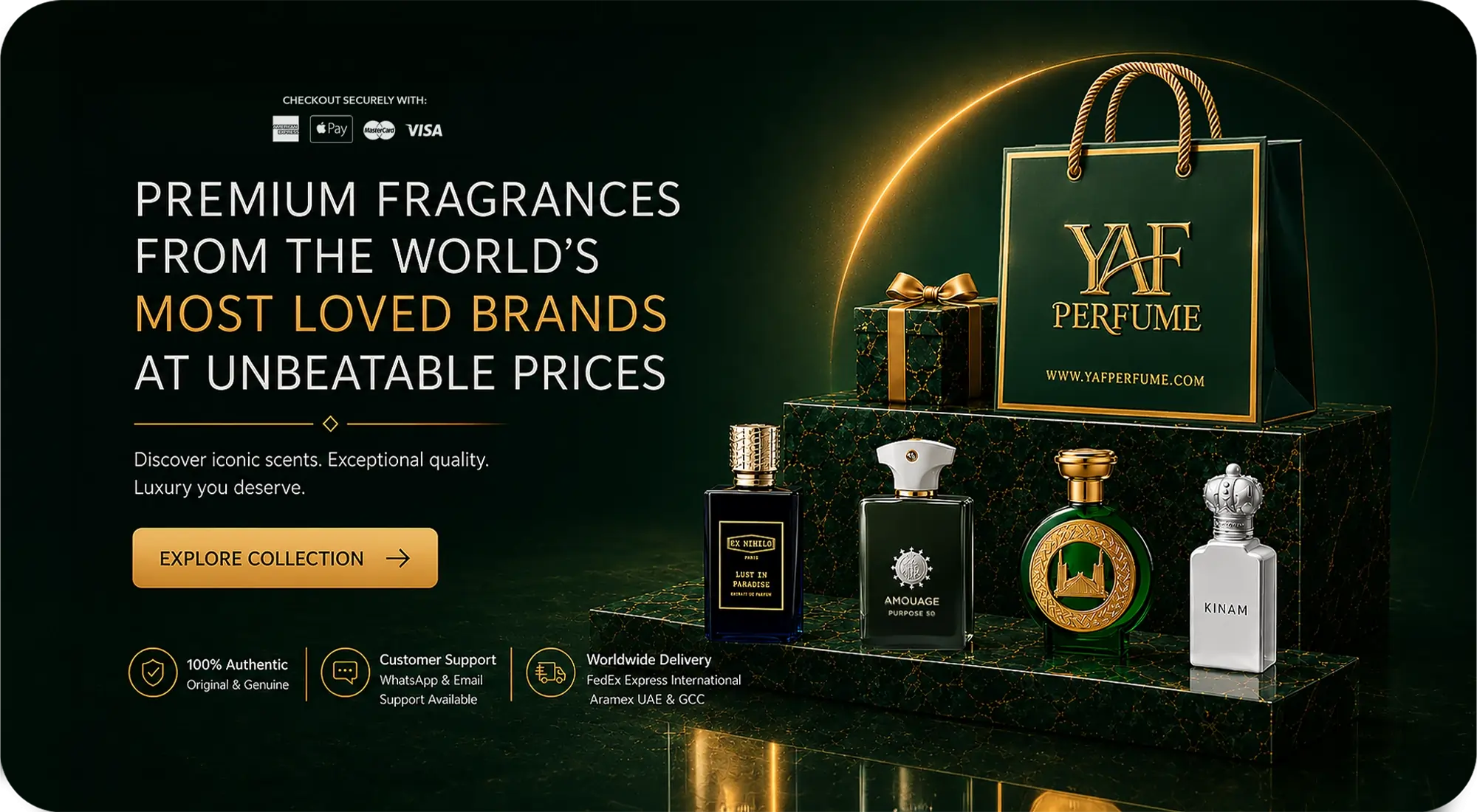 Premium fragrances from the world's most loved brands at unbeatable prices